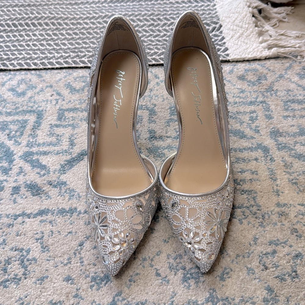 Betsey Johnson Ethan Pump with Crystals